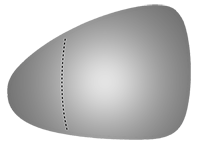 SIDE VIEW MIRROR W WIDE ANGLE